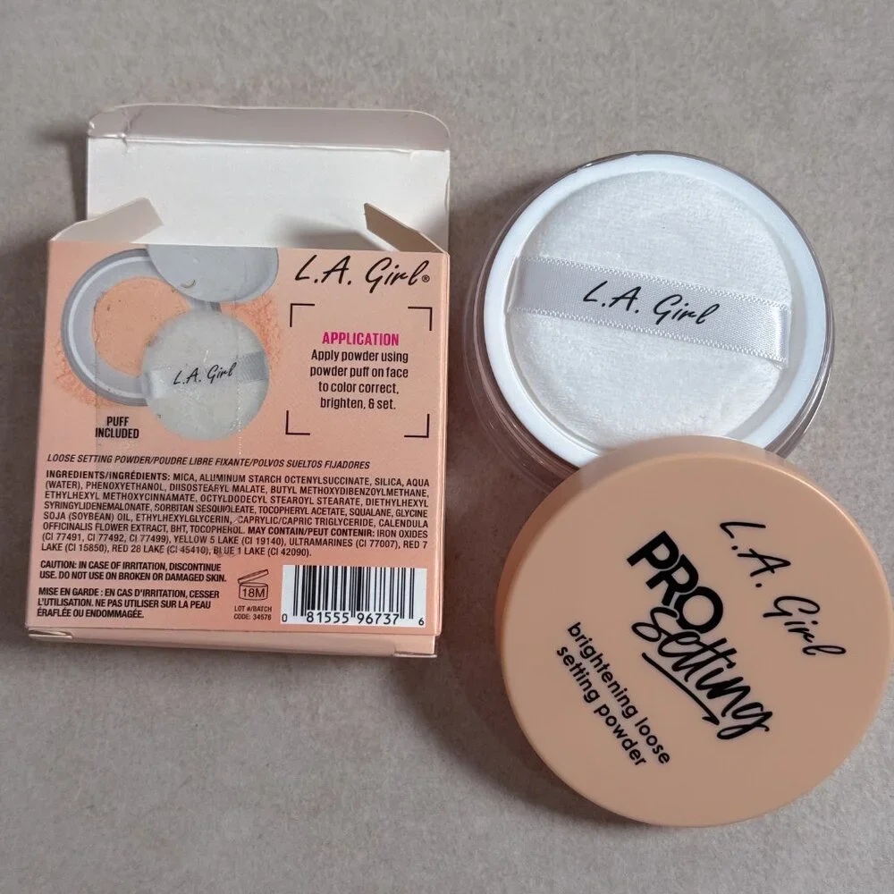 L.A. Girl Pro Setting Brightening Loose Powder Peach